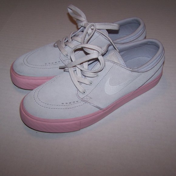 NIKE SB ZOOM STEFAN JANOSKI SUEDE BUBBLE GUM PINK SNEAKERS SHOES - Picture 10 of 10